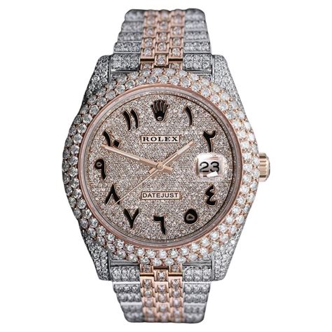 iced out rolex 41mm|iced out Rolex for sale.